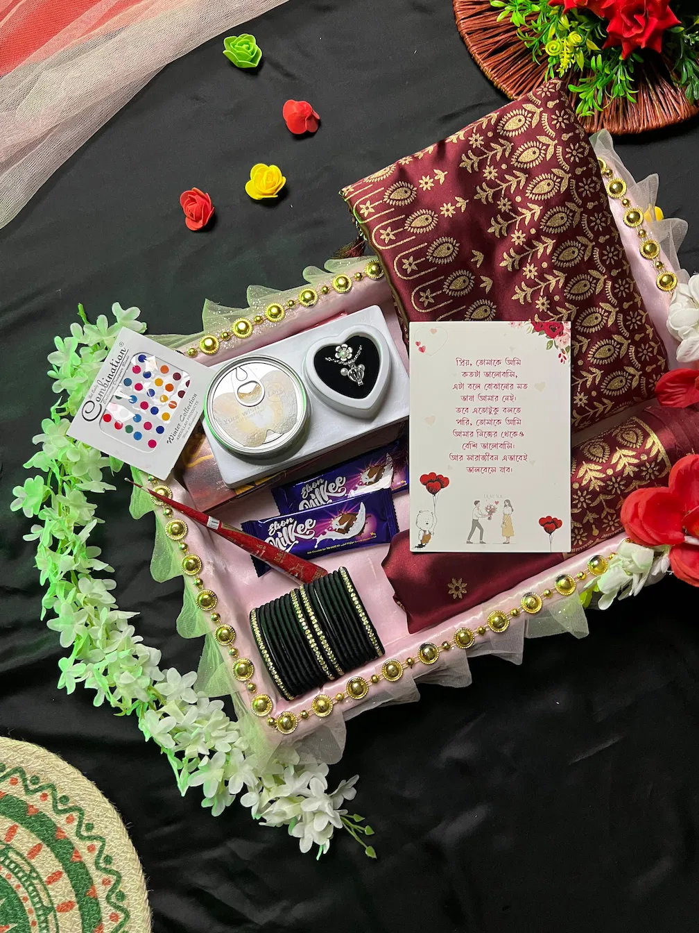 Valentine Day Special Gift Box - Maroon