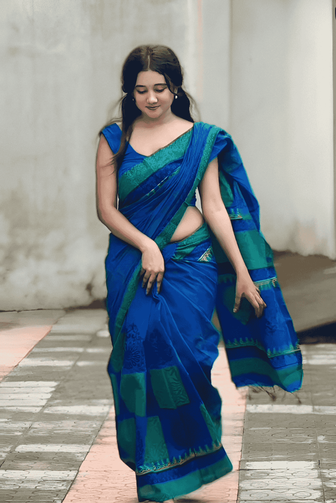 ✅ প্রতিটি শাড়ী চেক করে নেওয়ার সুবিধা